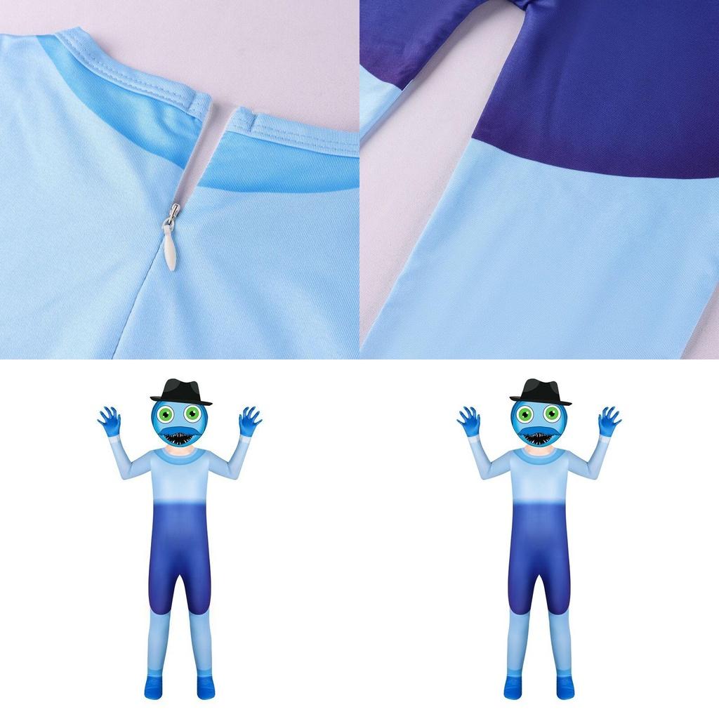 Poppy Playtime Huggy Wuggy Dad Cosplay Jumpsuits Mask Party Costume Outfits Perfect For Cosplay Parties And Halloween!