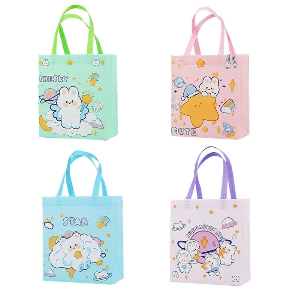 Non-Woven Non-woven Handbag Cartoon Shopping Bag Durable Children Tote Bag