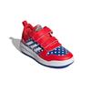 Adidas Neo Tensaur Low Top Kids Skate Shoes Red Kids Sneaker FY9191