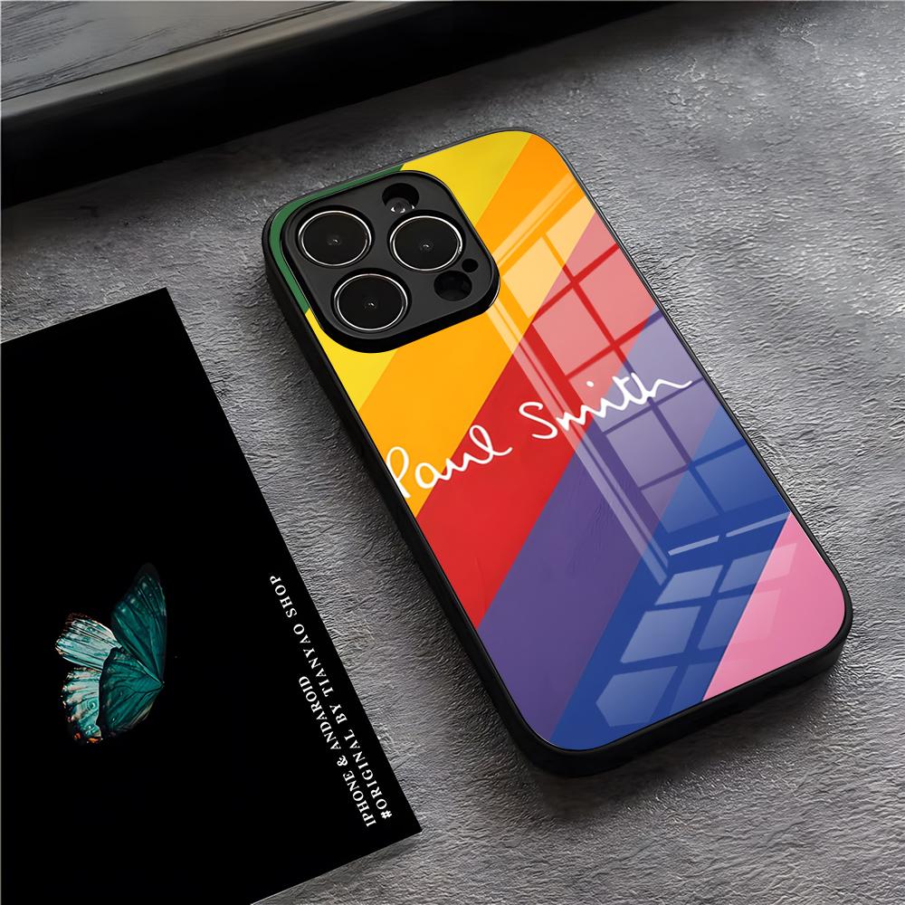Fashion S-Smith Paul Art Phone Case For IPhone 17 Pro Max 15 Pro 16 14 Plus 12 13 Mini 11 Pro Shockproof Glass Cover