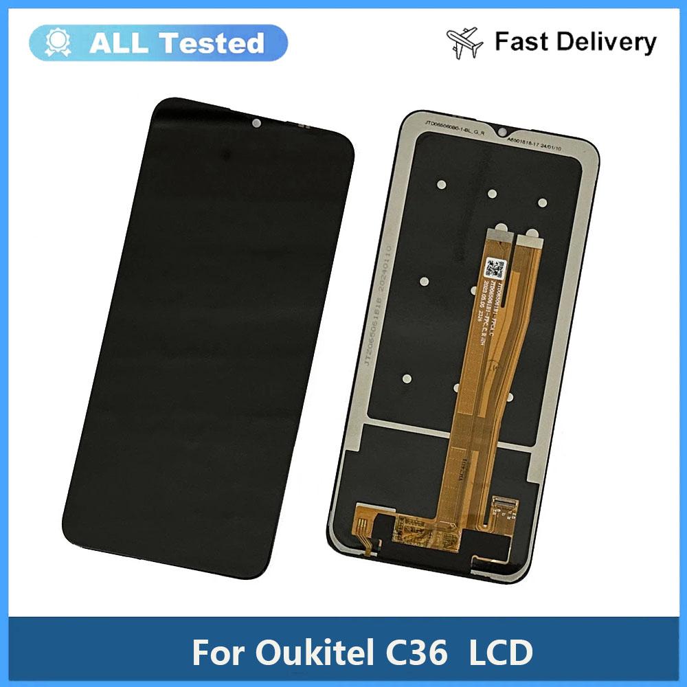 Полная сборка LCD-экрана и сенсорного стекла для Oukitel C36