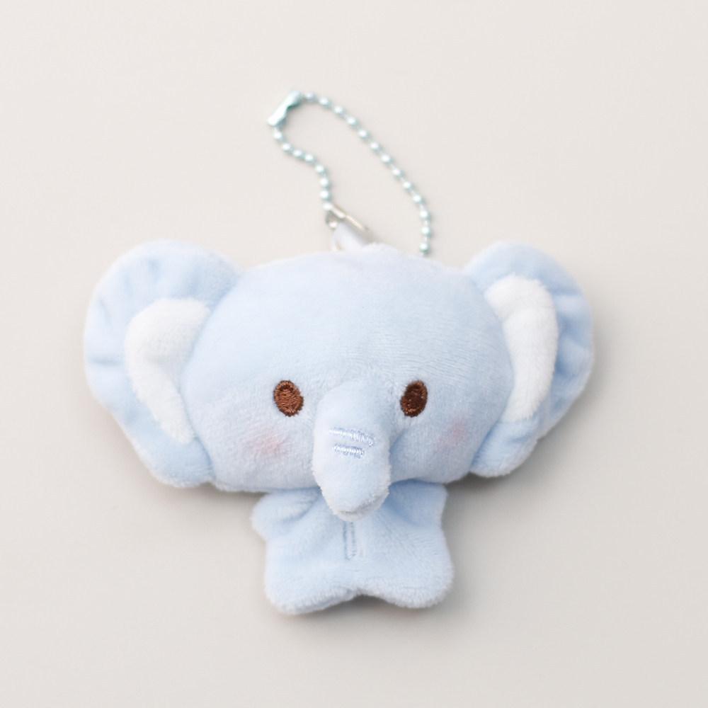 Plush Elephant And Bunny Keychain Soft Toy Gifts For Girls