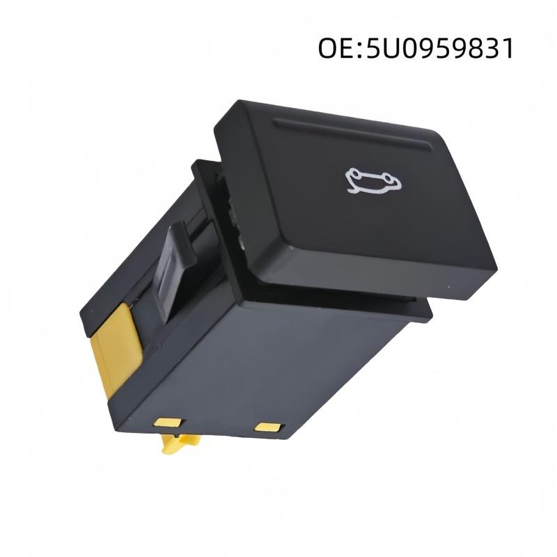 Trunk Control Switch For Golf Switch Black Fuel Tank Switch Direct OEM Replacement Lightweight Construction Easy Tallation