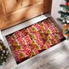 VfB Stuttgart Football Print Crystal Velvet Rug, Comfortable Water Absorbent Non Slip Indoor Floor Carpet