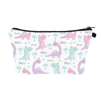 Frauen drucken Kosmetiktasche Toilettenartikel organisieren Reise Aufbewahrungskoffer