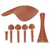 Geigenteile mit Kinnhalter Endstift Saitenhalter Holz Wirbel 44 Beschlagsatz Ersatz