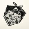 Fashion Lace Hairscarf Women Retro Triangle Hair Bands Vintage Triangular Headscarf Girls Elegant Headwear Hair Accessories