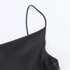 Winter 2025 European & American Style Sexy Silk Satin Dress for Women