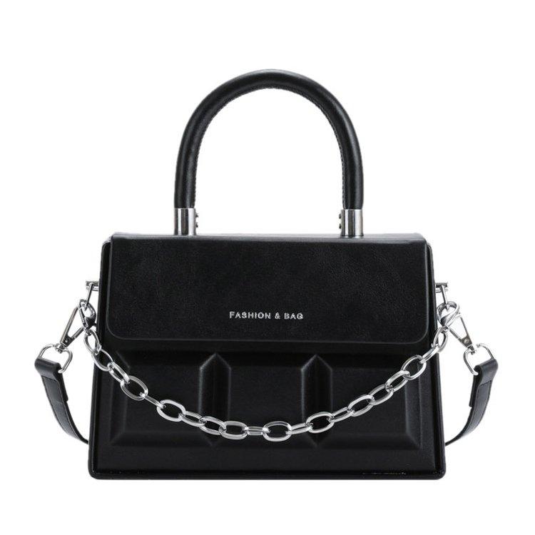 

Женская сумка, новинка лета 20223, женская литературная сумка на одно плечо, дизайн меньшинства, сумка через плечо, трендовая маленькая квадратная сумка Bolsos чёрный