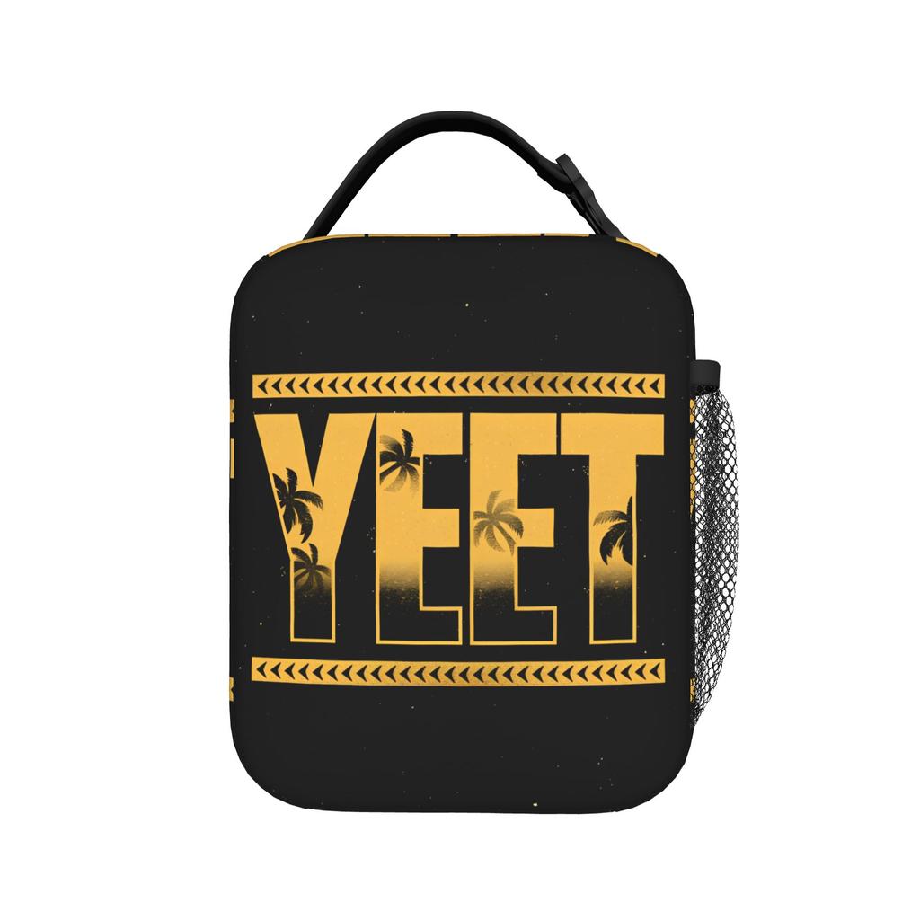 JEY YEET USO Wrestling Lunch Bag Outdoor Picnic Lunch Box For Men Cute Print Thermal Lunch Bags Oxford Portable Cooler Bag