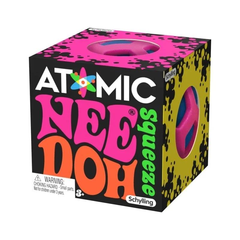 New Schylling Needoh,;' Atomic Stress Relief Ball Squishies ;Toy Blind Box Adult Party Gift Tool Stress Relief Toy Fidget Toys