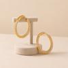 Large Hoop Earrings Manufacturer Circle Cubic Zirconia Hoop Earrings S925 Silver New European American Women Earrings