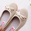 zapatos de mujer women casual round toe hemp dance flat shoes lady leisure sweet comfort spring summer black flat loafers ga610