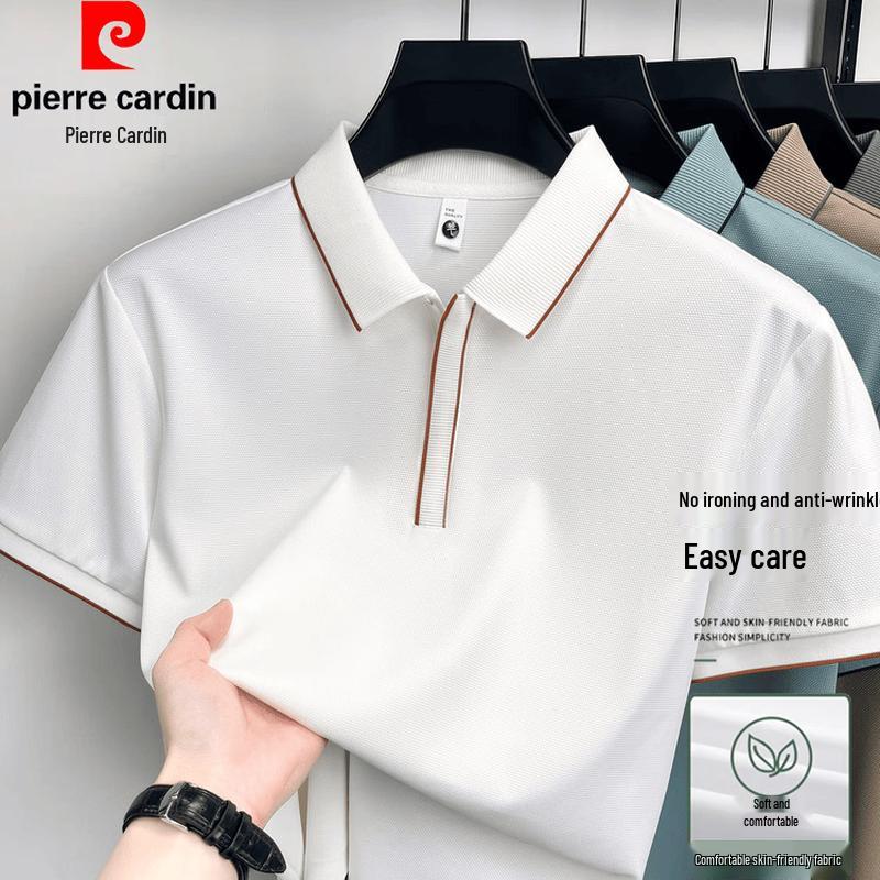 Pierre Cardin Men s Summer Breathable Polo Shirt XL