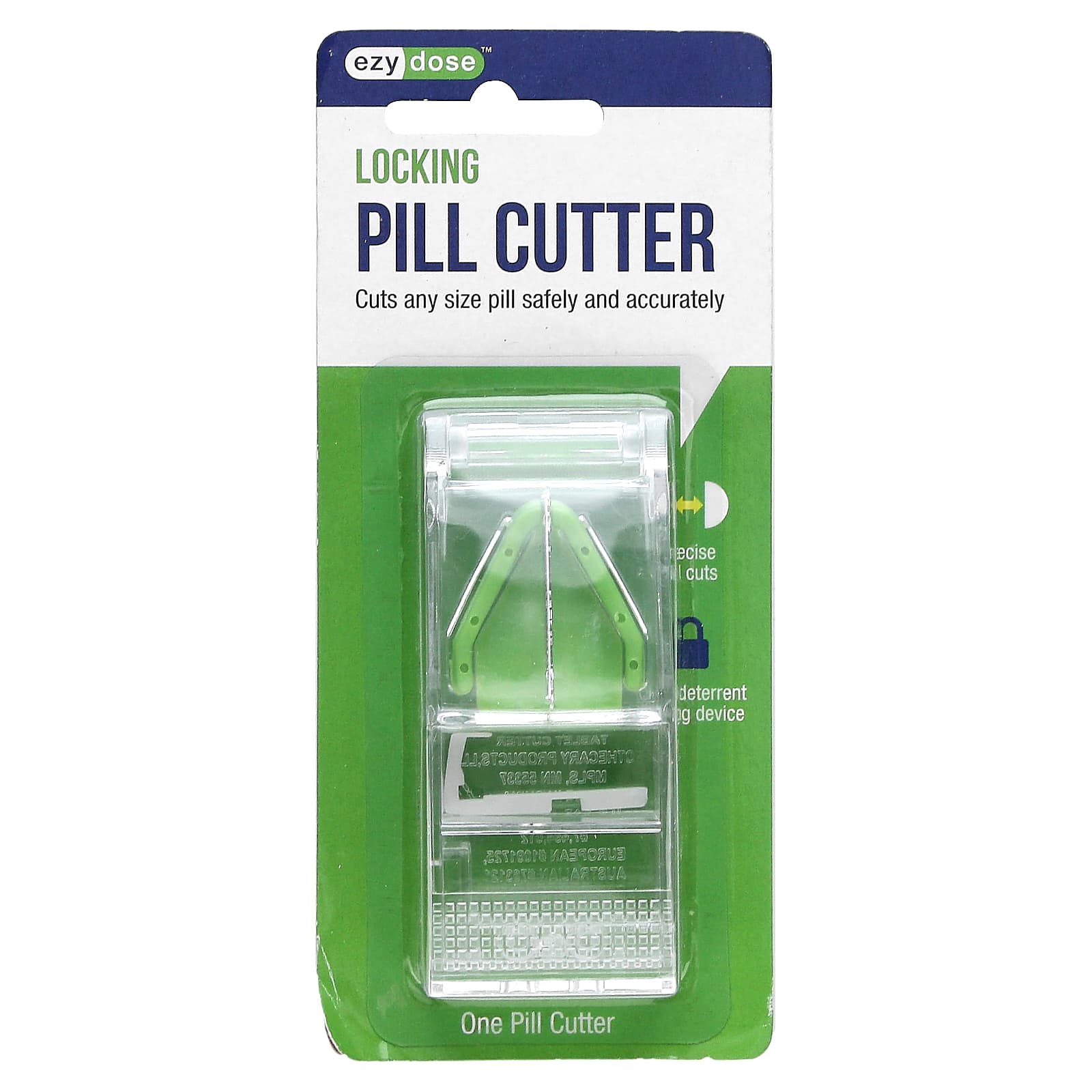 

Locking pill cutter, 1 pc