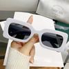New Vintage Square Sunglasses Women Men Brand Rectangle Sun Glasses Female Oval Eyewear Oculos De Sol for Male Female Eyeglasses