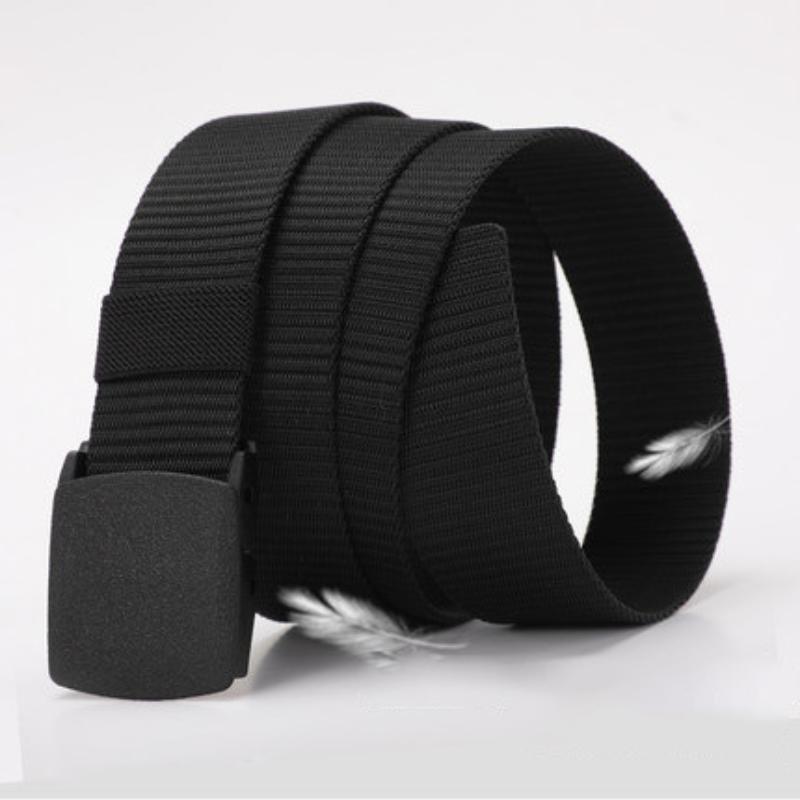 Military Automatic Buckle Nylon Belt Outdoor Hunting Multifunctional Canvas Belt High Quality Men Belt