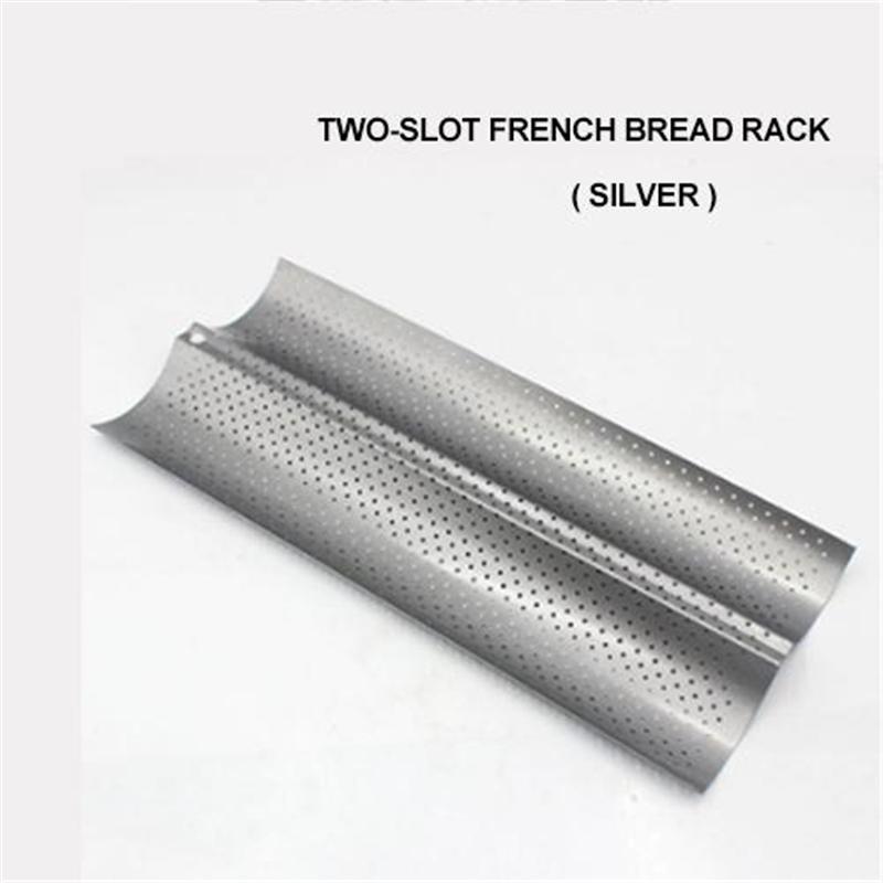 Non-Stick Bread Pans Baking Tray 2/3/4 Loaf Baguette Mold Loaves Wave Baker Baguette Pan Bakeware Baking Tray