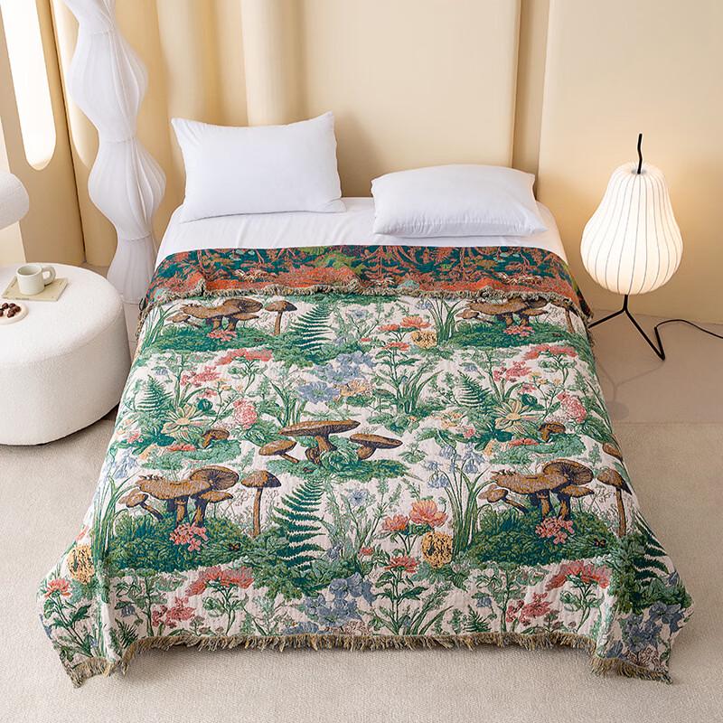 

Brangdy Lyocell Gauze Blanket - Forest Mushroom Trail