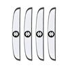 4 stuks Autodeur Anti-Collision Strip Achteruitkijkspiegel Beschermingssticker voor Suzuki Swift SX4 Samurai Sport Jimny Grand Vitara Alto GW250 Splash Swace