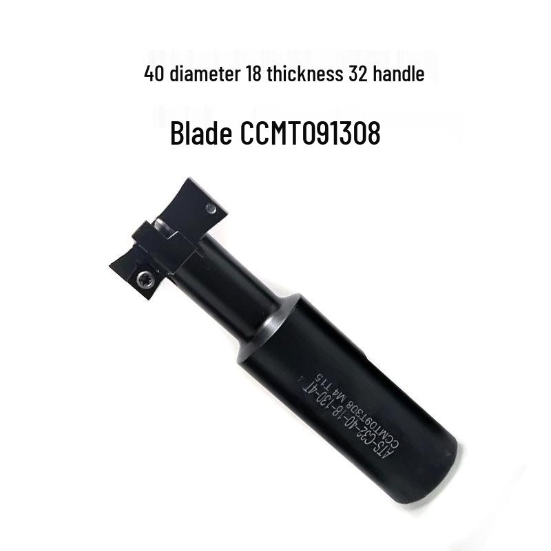 CNC Three-Sided Face & T-Slot End Mill Holder, Straight Shank ATS-C32/40/50*14*18*22