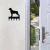 Rottweiler Key Leash Wall Hanger 22.9x23.8cm Pet Wall Art