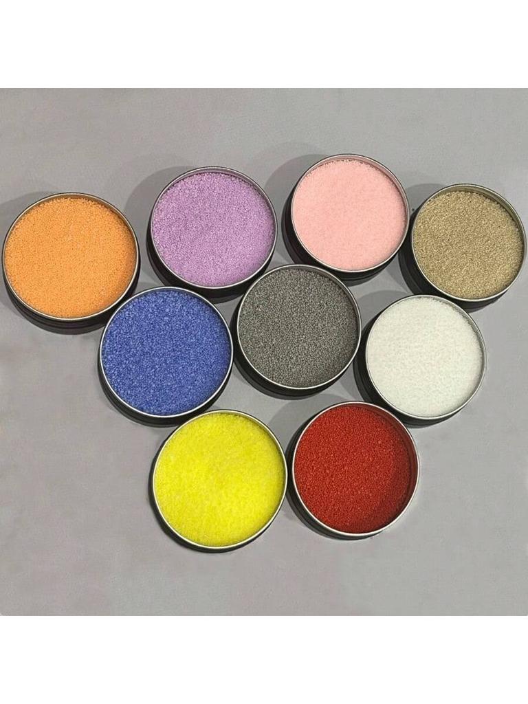 Pearled Candle Sand, 250g Sand Candle, Refillable Candle, Unscented/Odorless, DIY Candle Sand, Pearled Candle Wax, Self Extingui