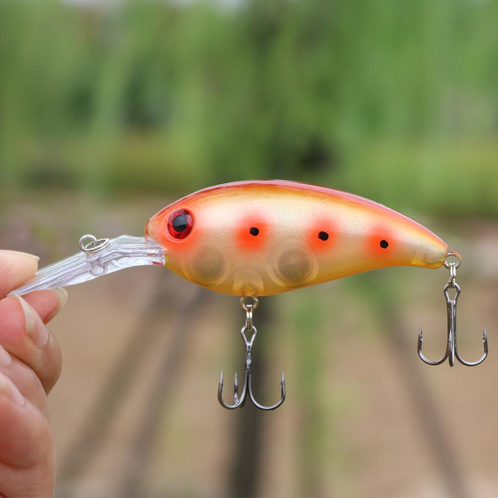 Cheap Crankbait Fishing Wobblers Artificial Crank Bait Bass Fishing