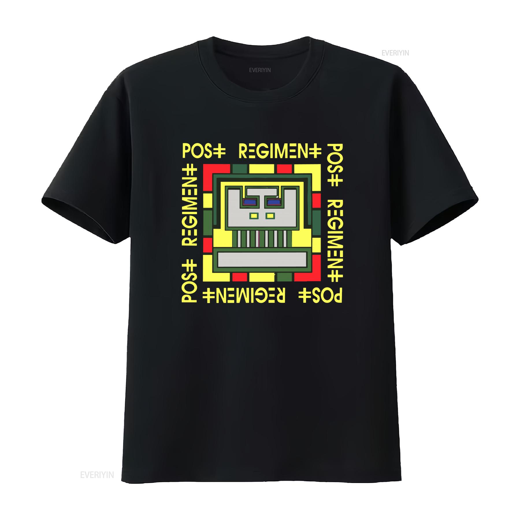 

Popular Post Regiment Polish Vintage Classic Logo T Shirt for Men S 4XL vintage Washed Slightly fashion designer clothes Soft 4XL