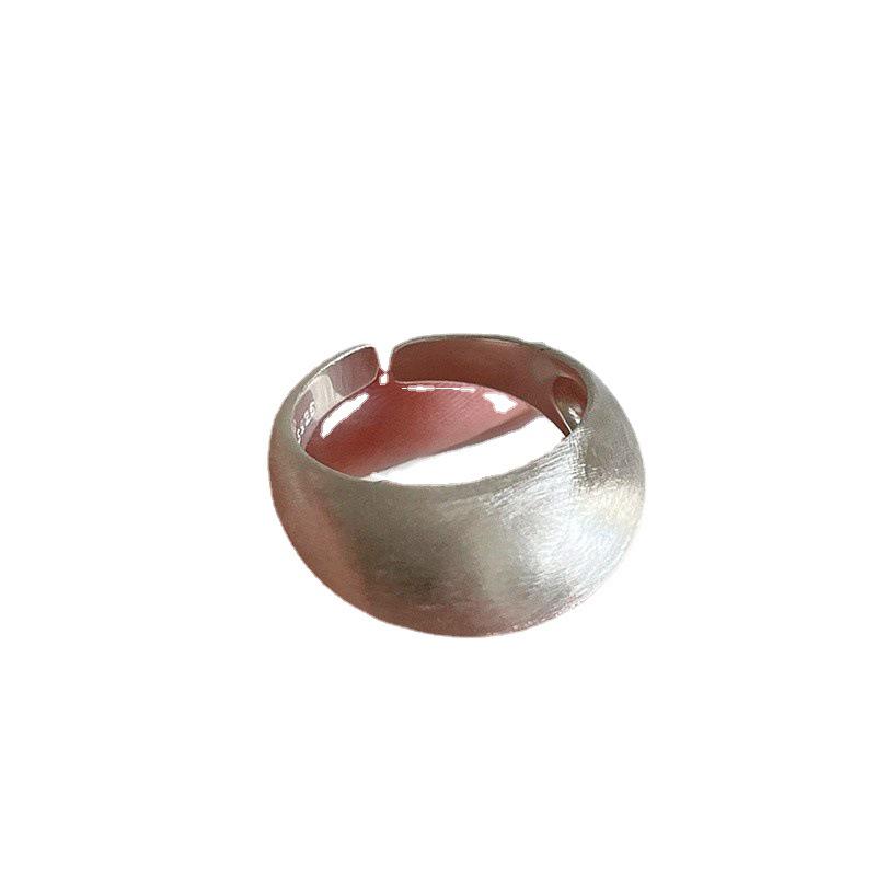 High-End Adjustable Matte Brushed Ring for Women - Stylish, Personalized, Creative Index Finger Ring