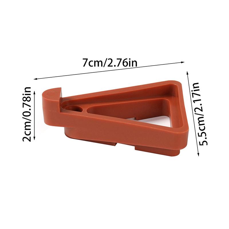 4Pcs Plant Pot Foot Flower Pot Support Invisible Triangle Holder Breathable Flower Pot Risers Garden Potted Planting Tool