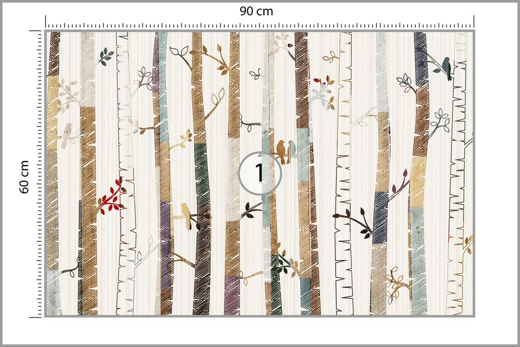 Photomural Forest Non-Woven 90x60