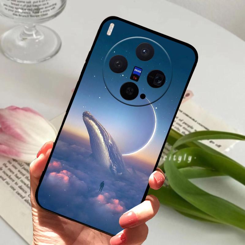 Für Vivo X300 Hülle Coole Löwen Wolf Tiere Malerei Abdeckung Für VIVOX300 V2509A Handyhülle Kamera Schutz Fundas Anti-Drop