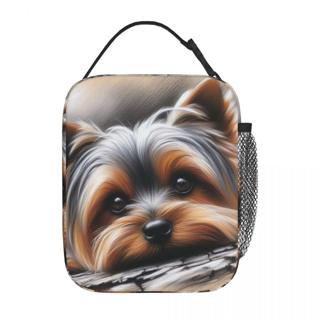 A Single Pack Of Yorkshire Insulated Lunch Bag for Kids School Cooler Thermal Food Box Tote Portable Lunch Boxes Container