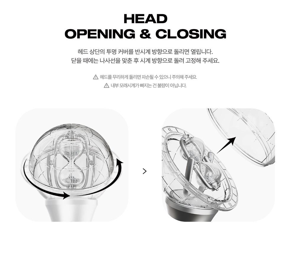 [Vorbestellung] ATEEZ Offizieller Light Stick Version 3 / Version 2