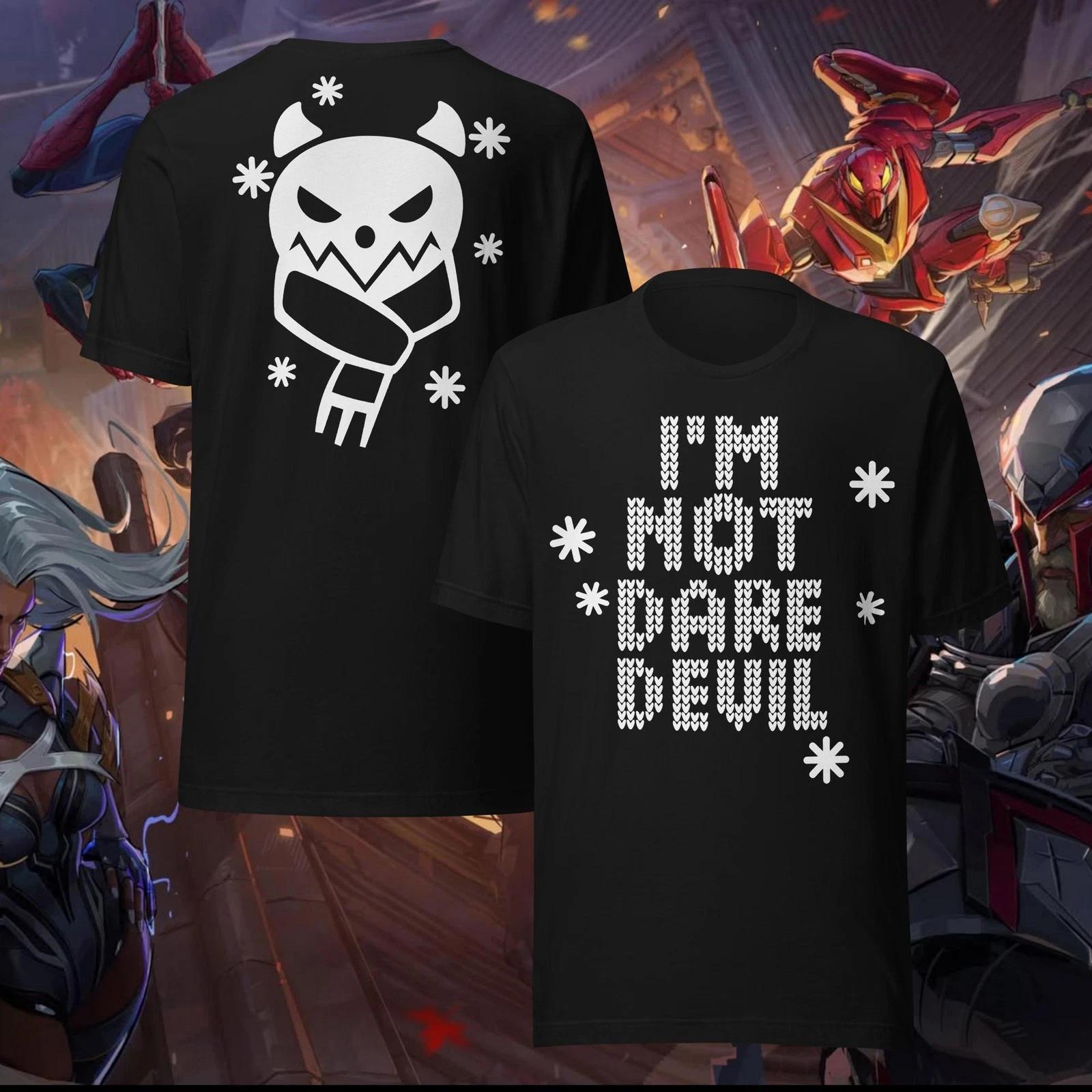Marvel Rivals I m Not Daredevil Cosplay Shirt 4XL