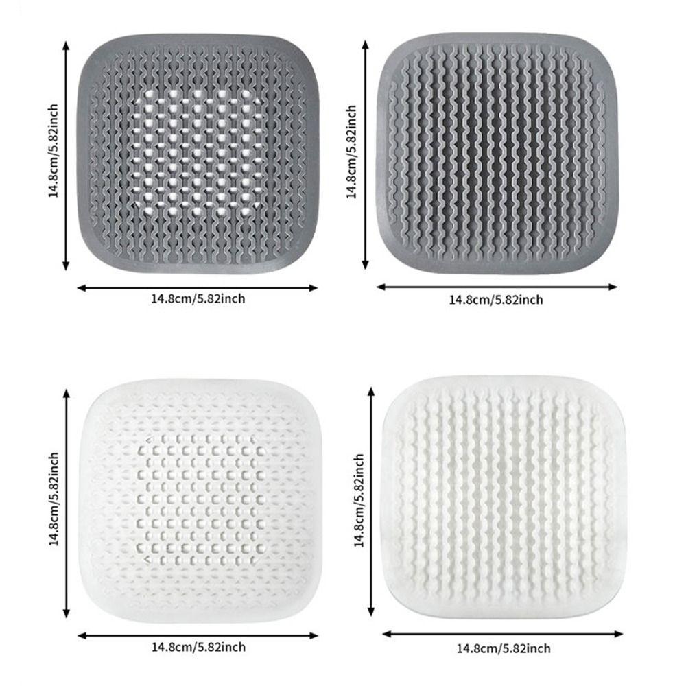 Useful Soft Floor Drain Cover Deodorant Pad Anti-insect Sink Hair Filter Silicone Water Stoppers Bathroom Kitchen