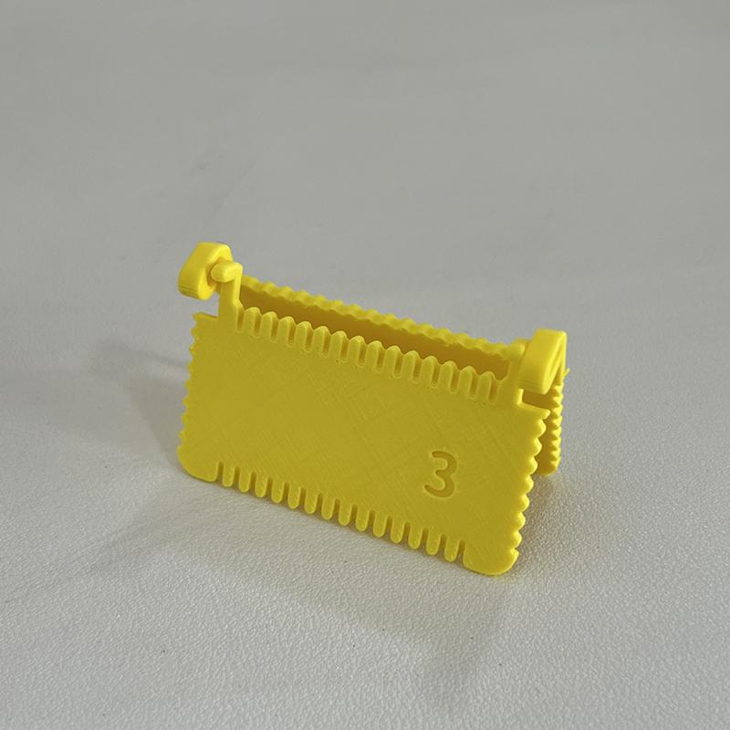 1pc 3D Printed Sewing Clip Durable Plastic Sewing Tool Simple Practical Design Easy Use Beginner Housewife DIY Project Grip