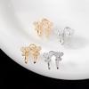 Retro French Butterfly Ear Cuff: Elegant, No-Piercing, Simple Design