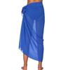 Sommer Sexy Strandrock Damen Strandbekleidung Chiffon Strandwickelrock Handtuch Langer Sarong Cover Up Sexy Bikini Schal für Bademode