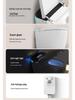 Smart One-Piece Automatic Toilet with Foam Shield, Instant Heating & Multifunctional Features for Hotel Use