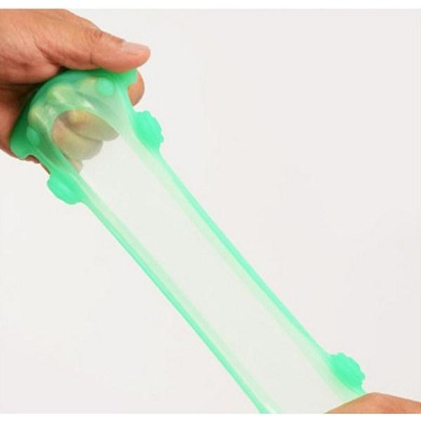 Silicone Teether, Teether, Teether, Baby Teether, Baby Products, Green, 1 Piece