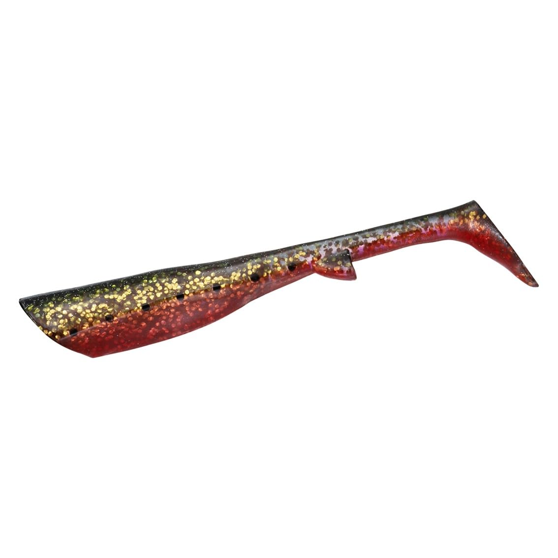 Daiwa Worm Rodem R4 Shad Spare Body Green Gold Red Belly (DAIWA) -