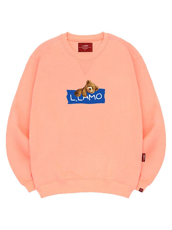 Ellamo Label Bear Sweatshirt Unisex Big Size S~4Xl (Type B)