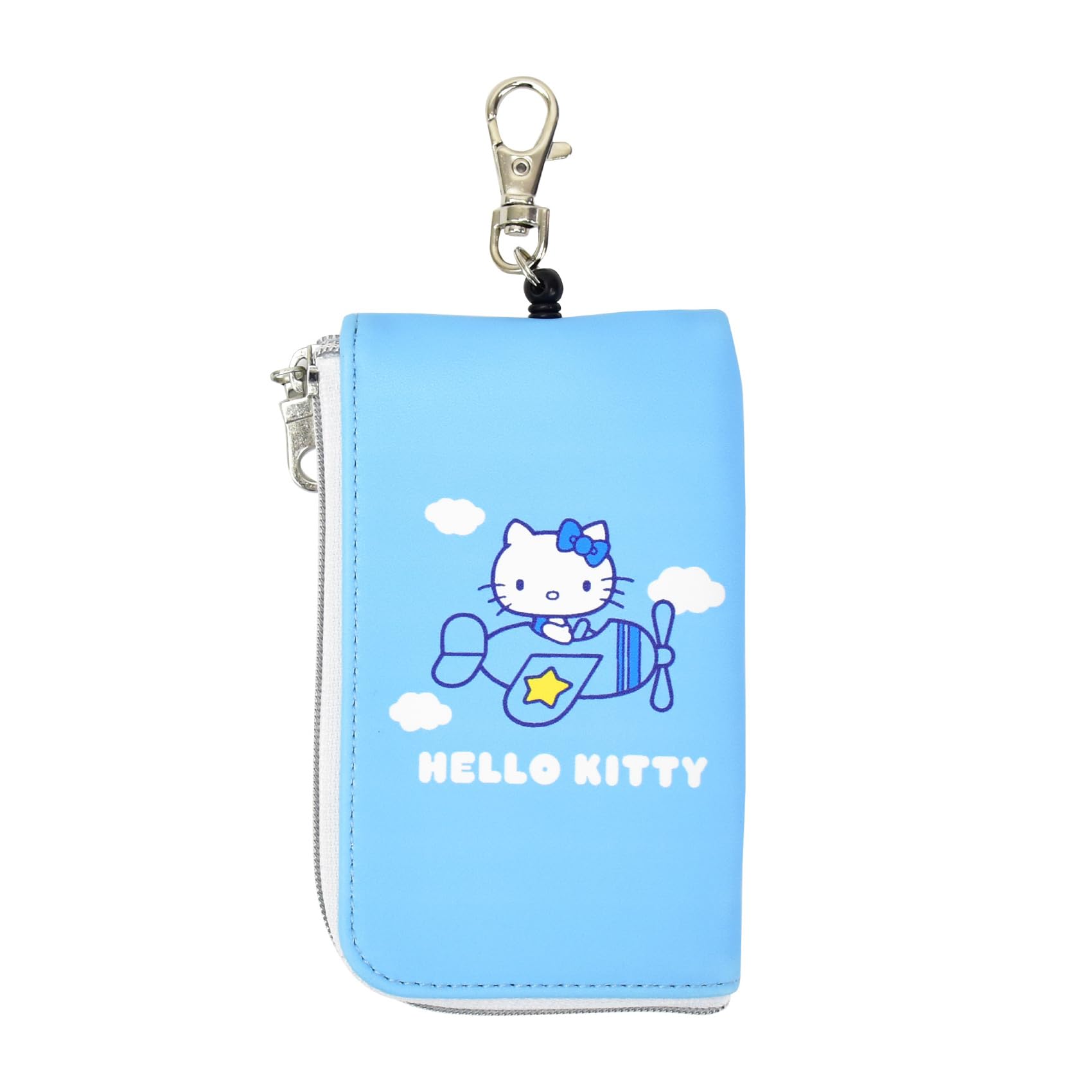 

Key pass commuter pass light Hello case, case, case, reel, blue, Kitty, BLKT-008