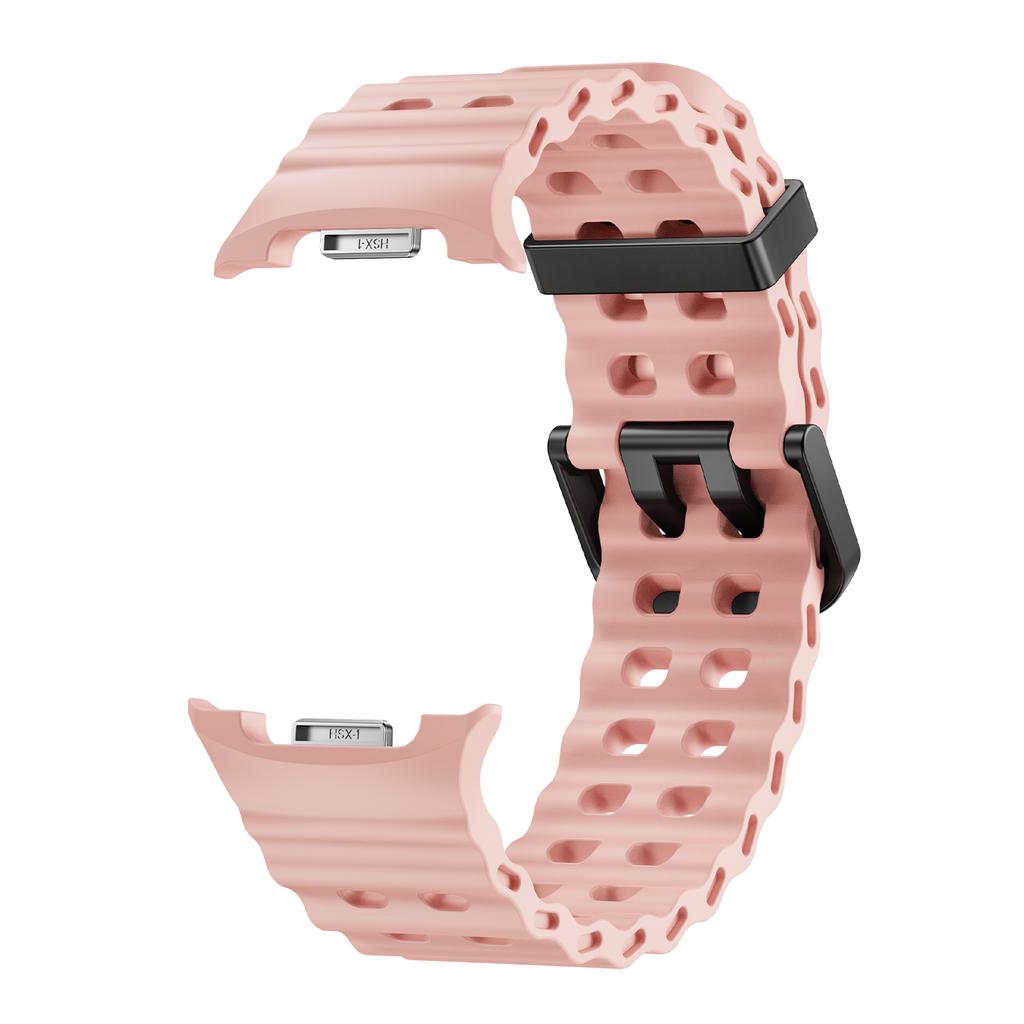 Sports Silicone Strap For Samsung Galaxy Watch 8 40 44mm Marine One-Tone Band Bracelet For Galaxy 8Classic 46MM Rubber Watchband