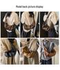 Lux Retro Soft Leather Pleated Dumpling Bag - Versatile Large Capacity Shoulder/Crossbody for Commuting