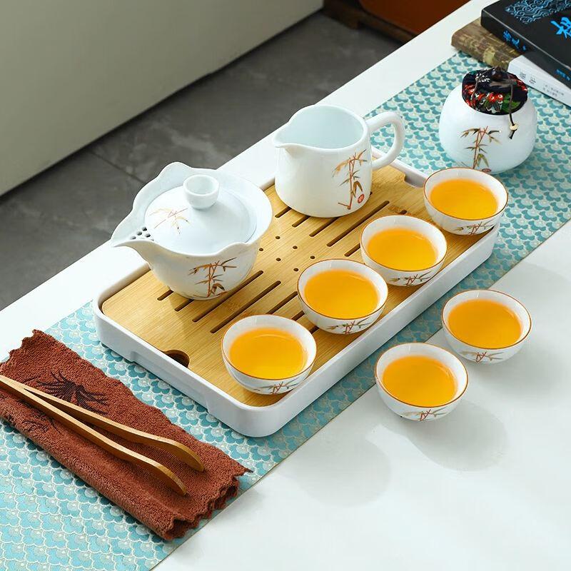 Portable Ceramic Kung Fu Tea Set