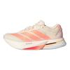 adidas Adizero Boston 13 Tênis de Corrida Confortáveis, Respiráveis e de Suporte Feminino Bege JP9249