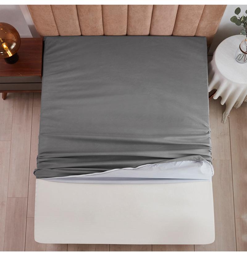 Waterproof Bed Bug Proof Mattress Cover with Zipper All-inclusive Anti-mite Bedspreads Fitted Sheet Queen Bed Cover King Size
